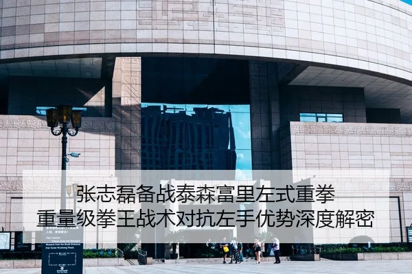 张志磊备战泰森富里左式重拳 重量级拳王战术对抗左手优势深度解密