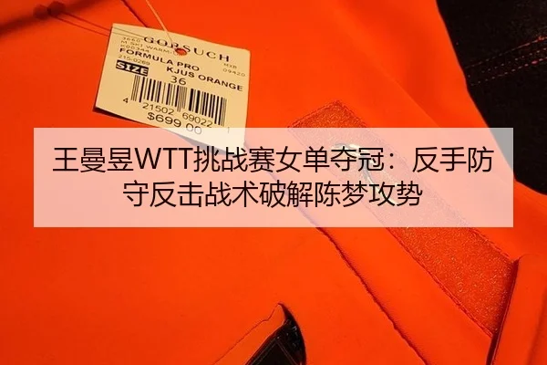 王曼昱WTT挑战赛女单夺冠：反手防守反击战术破解陈梦攻势